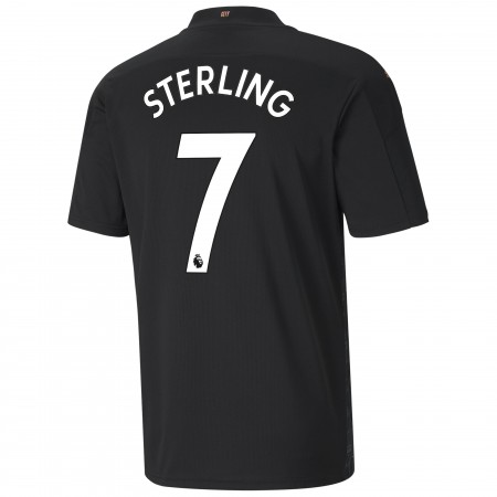 Manchester City Raheem Sterling 7 Maglia Trasferta 2020/2021 Manica Corta